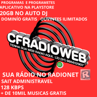 SUA  RADIO COMPLETA EM POUCAS HORAS  CHAME NO WATZAP 91985612907
